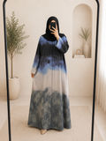 Misty Blue Abaya