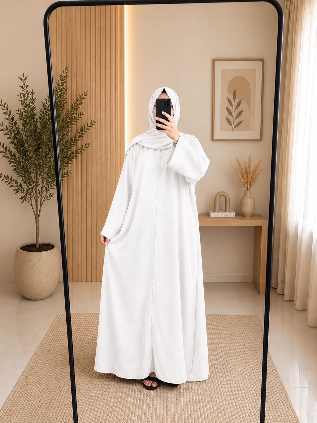 Plain Zoom Abaya
