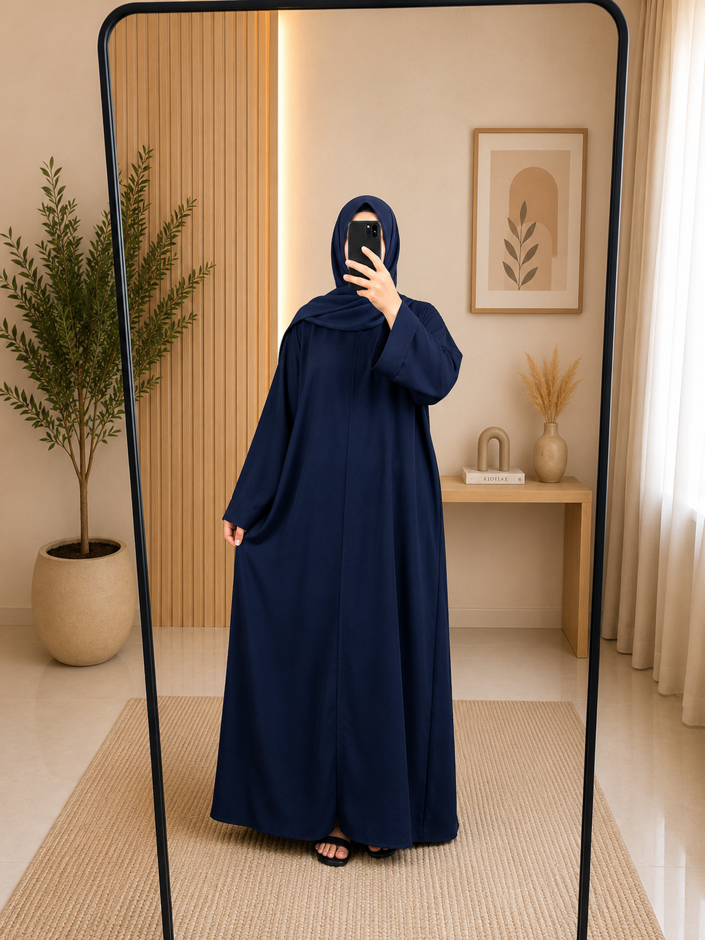 Plain Zoom Abaya